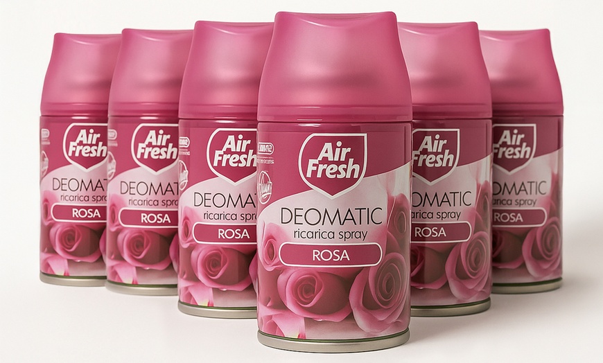 Image 5: Pack di 6 ricariche di ambientatore spray Air Fresh Deomatic