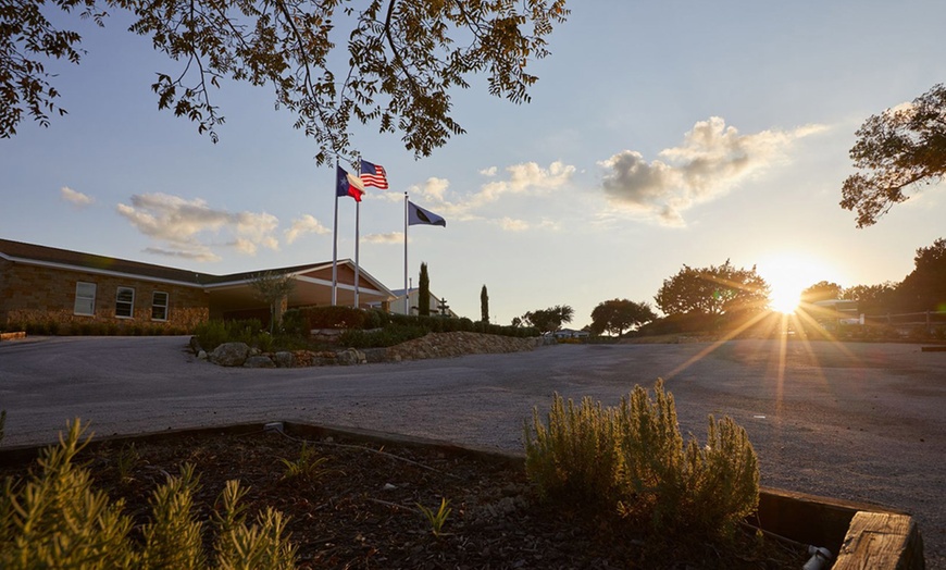 Image 2: Hill Country views, winery, spa, and laid-back Texas vibes