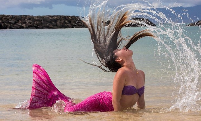 Experiencia sirena de 90 minutos en el mar con fotos incluidas