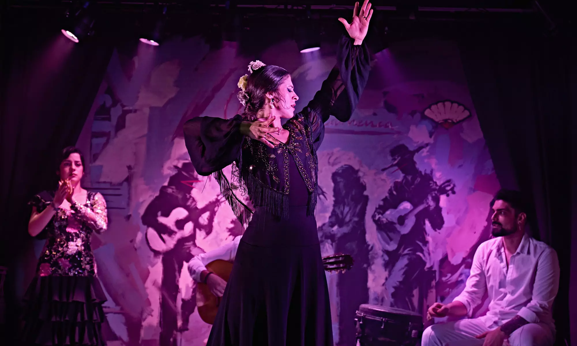 Entrada en grada a espectáculo flamenco de 1 hora para 1 persona