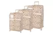 Roxanne Collection 3-Piece Luggage Set or Under-Seat Bag Carry-On - Second Medium