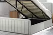Fabric Borneo Ottoman Bed with Optional Mattress - Image 6