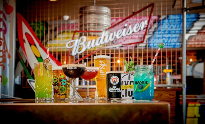 Image 6: Choice of Burger with Fries for One, Two, or Four People