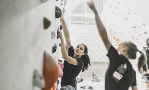 90-Minute Indoor Rope Climbing & Bouldering