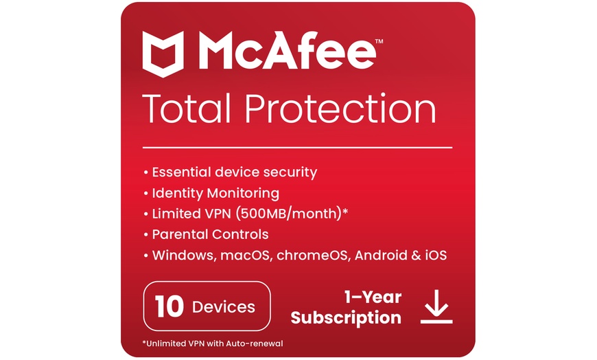 Image 4: McAfee Total Protection 2025 for One or Two Years (Up to 84% Off)