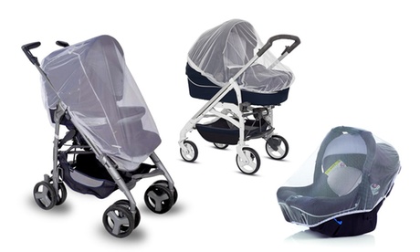 Zanzariera universale per passeggino, ovetto e porta-enfant