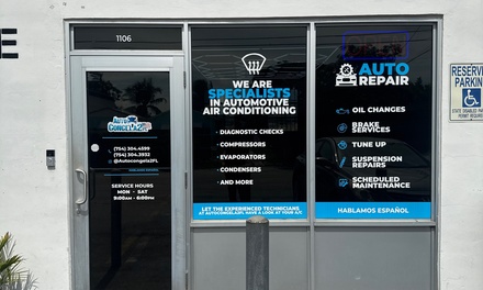 A/C R134 Recharge with UV-Die included Auto Air Conditioning - Autocongela2FL