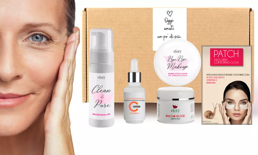 Image 2: Beauty Box skincare per tutti i tipi di pelle made in Italy Efory