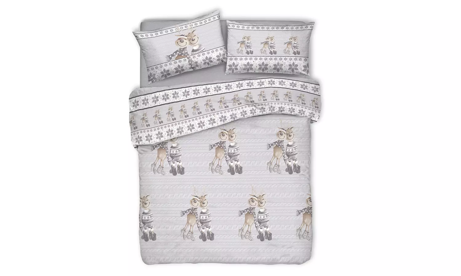 Copripiumino in flanella Fantasie invernali, natalizie, scozzesi