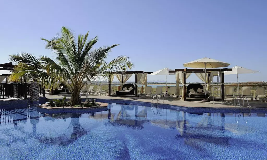 Yas Island: 1, 2 or 3 Nights for 2 Adults and Up to 2 Kids + Yas Theme Park Entries at 4* Radisson Blu Hotel Abu Dhabi - Primary Image