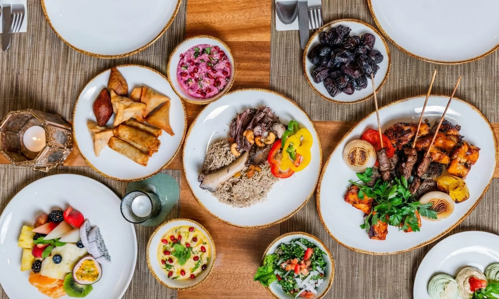 Iftar Buffet with Fresh Salads, Hot Dishes, Arabic Desserts, & Beverages this Ramadan Season (Up To 50% Off) - Image 7