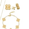 Image 8: Four-Leaf Clover Themed Jewellery Set 