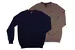 2 Jerseys in marineblauw en camel met een kraag in de stijl van The Time Of Bocha - Second Medium