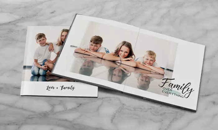 One, Two, Three, Five, 10, or 20 Personalized 8x8" Classic Hardcover Photo Books from Picaboo (Up to 89% Off) - Primary Image