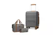 Kono Kabinen-Koffer inkl. Reisetasche und Kulturbeutel in der Farbe nach Wahl - Second Medium