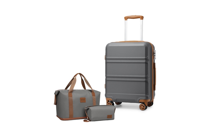 Image 4: Kono Kabinen-Koffer inkl. Reisetasche und Kulturbeutel