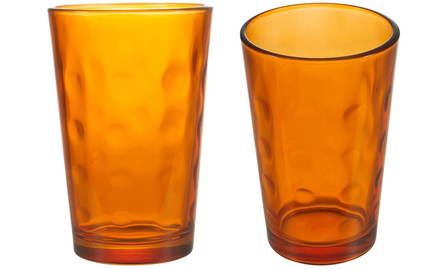 Image 9: Coloured Drinking Glasses Set