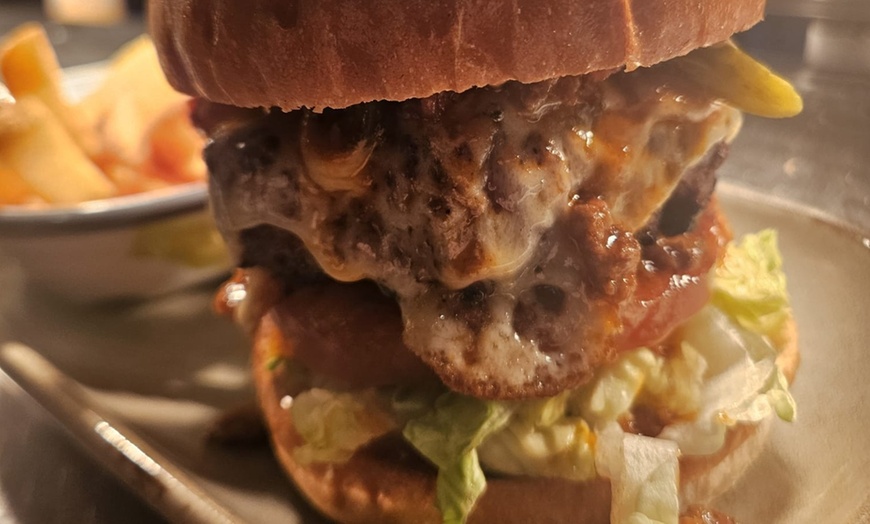 Image 10: Any Burger and 1/2 Pint For One, Two or Four