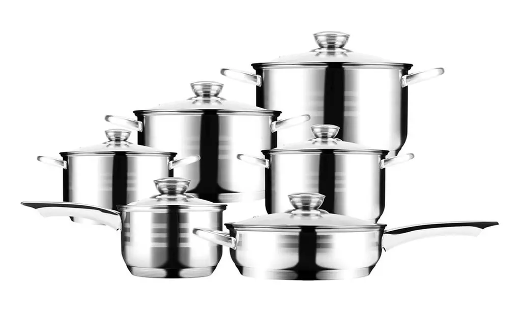 Batterie de cuisine 12 pièces inox Royalty Line