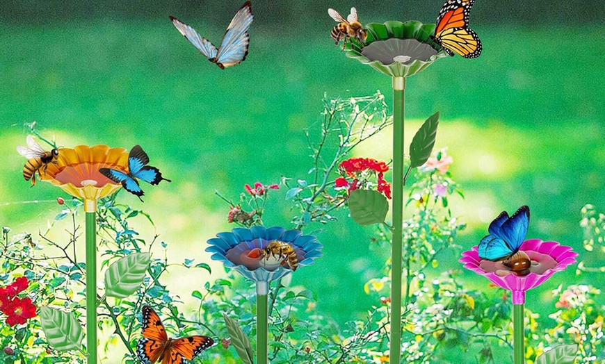 Image 7: 4Pcs Bee Water Feeders