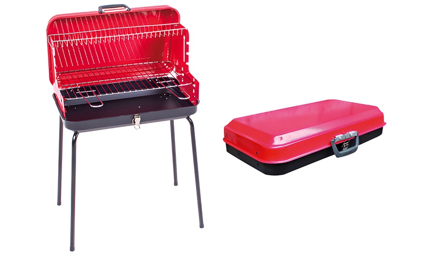 Image 3: Runder oder rechteckiger Grill oder klappbarer Koffergrill