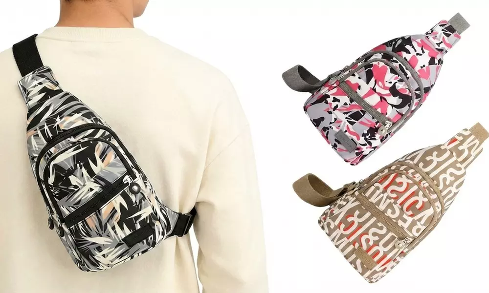 Borsa a tracolla crossbody multistrato