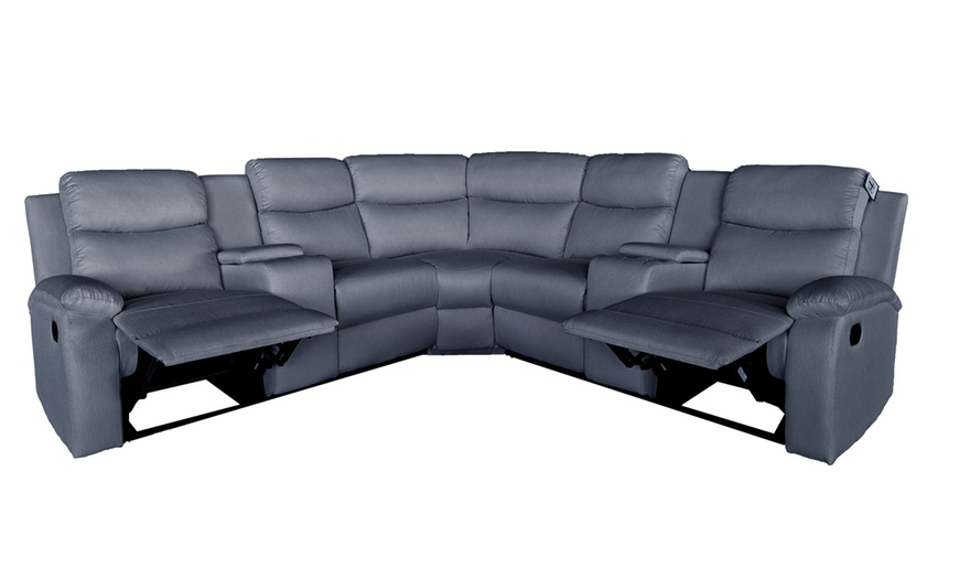 Image 4: Ravello Five Seater Recliner Sofa