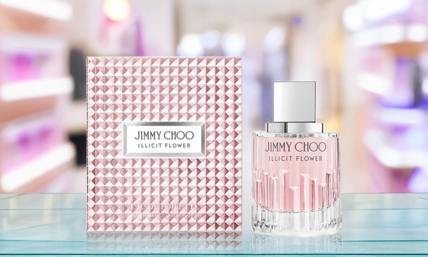 Image 1: Jimmy Choo Illicit Flower Eau De Toilette 3.3 oz / 100 ml For Women