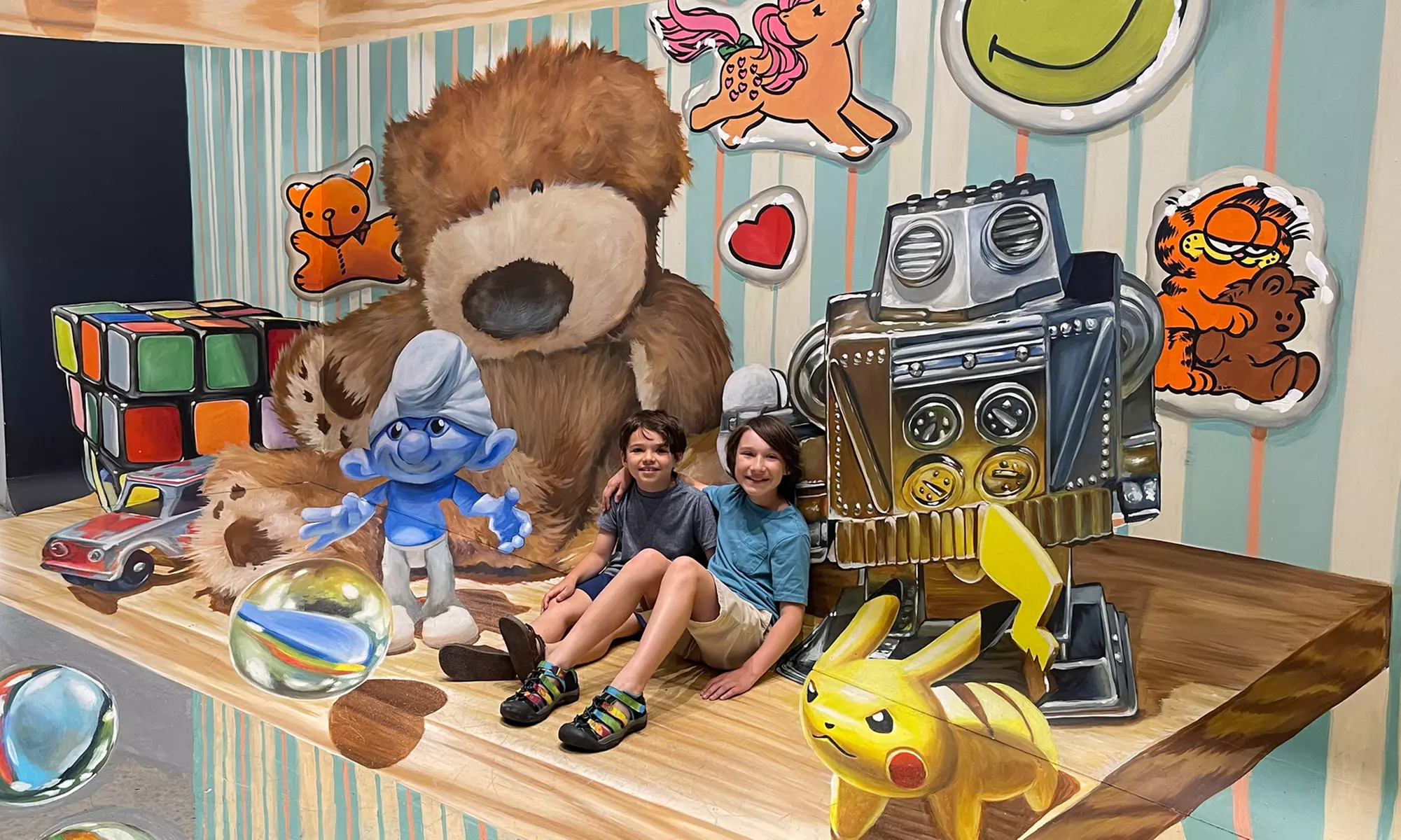 Explore 3D Art, Illusions & Rotating Artist Showcases at Tilt Museum