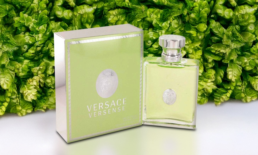 Image 1: Versace Versense By Versace Edt Spray 3.4oz/100ml Spray For Women New