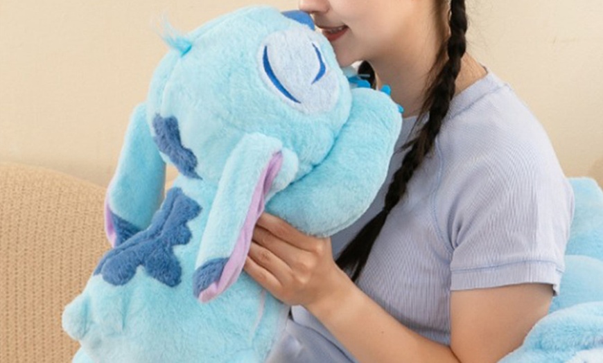 Image 8: Stitch-Inspired Cuddling Toy Super Soft Plush Doll Large 50cm