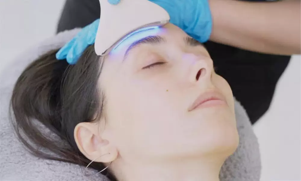 Infrared Face Treatment