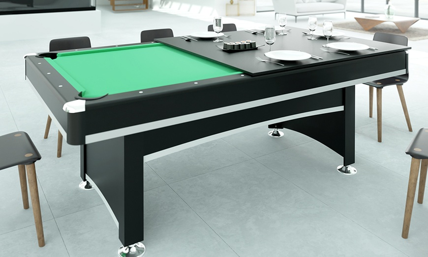 Image 9: Mesa o tablero multijuegos para niños y adultos de Sokker