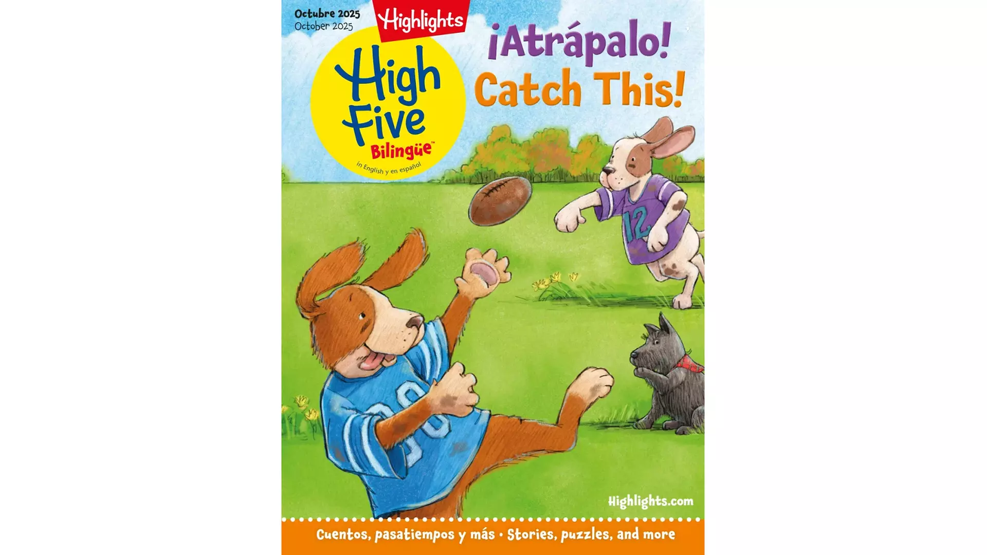 Highlights High Five Bilingue Magazine Subscription (Up to 43% Off). Two Options Available. - Primary Image