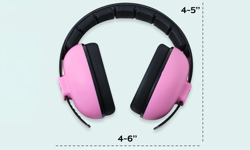 Image 4: Friday 7Care Baby Ear Noise Cancelling Sound Proof Infant Headphones