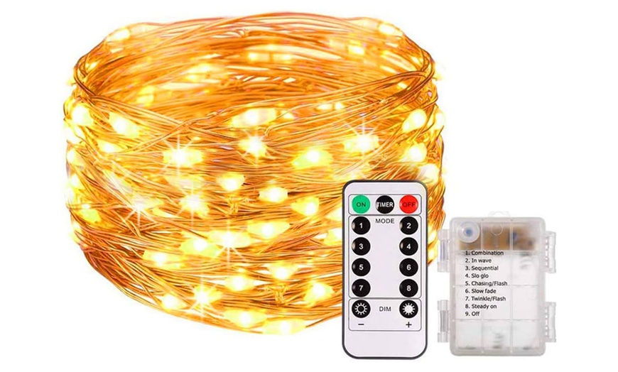 Image 7: Guirlande lumineuse de 100 ou 200 LED