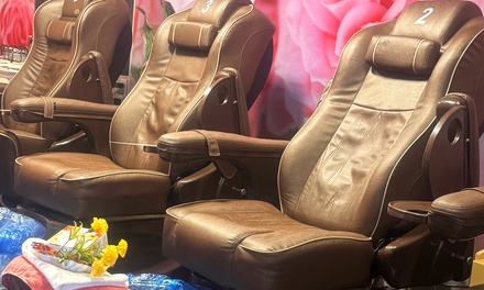 Orange Milk Spa Pedicure (Gel polish included) - AAA Nails Spa