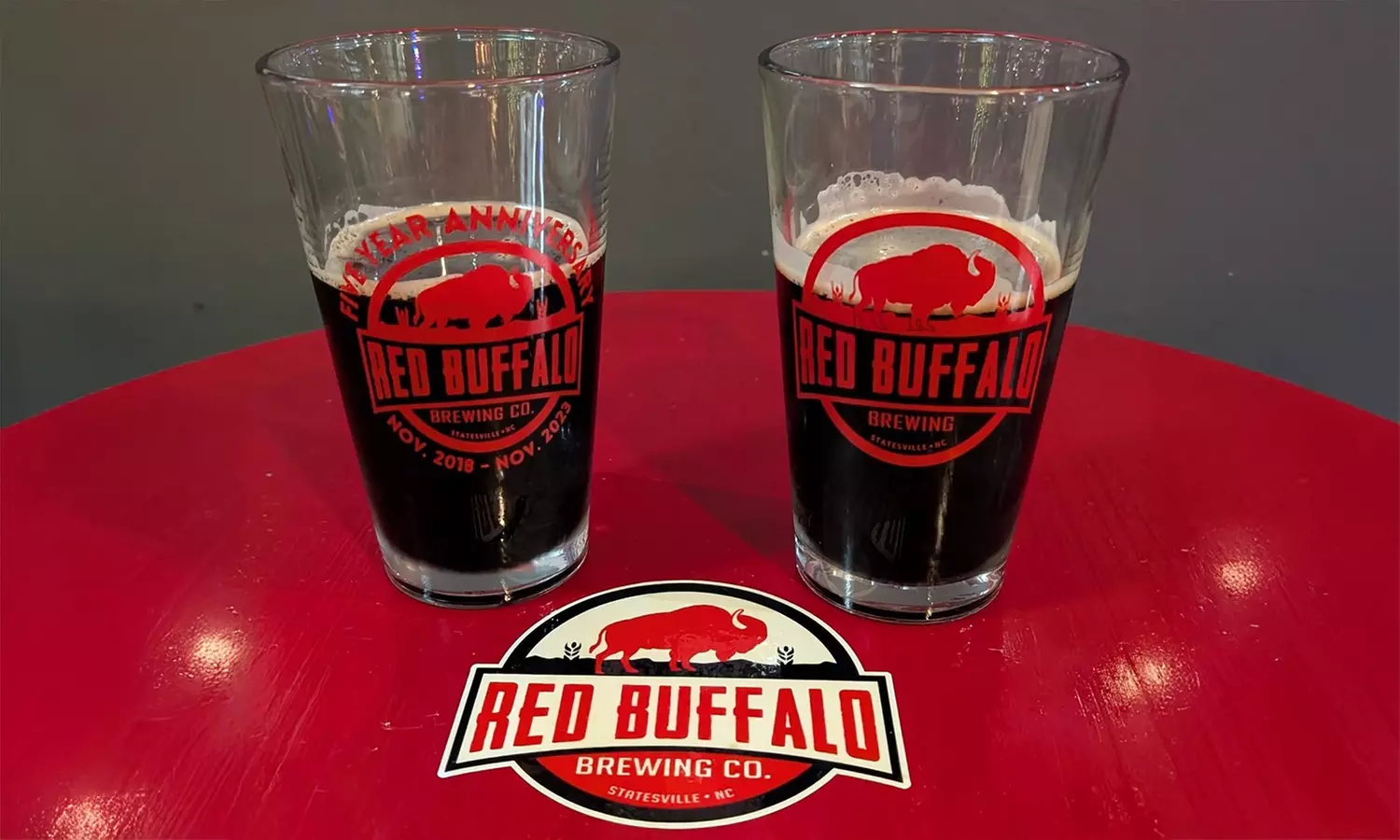 Two Half Pints and a Souvenir Glass for Upto 4 People