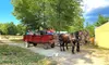 Enjoy a Horse-Drawn Tour for 2 to 6 People Paired with Gibby’s Homemade Ice Cream at Cornerstone Ranch (Up to 50% Off)
