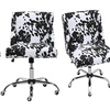 Image 2: Swivel Office Chair with Milk Cow Print