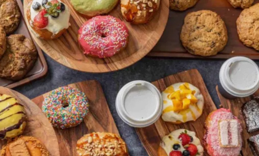 Image 2:  Delight with 1/2 DOZEN Delicious Doughnuts or Cookies 