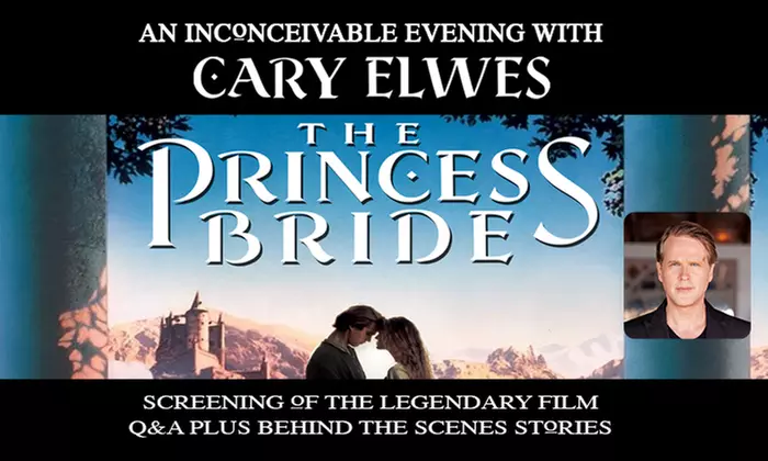 The Princess Bride: An Inconceivable Evening with Cary Elwes on September 20 at 7:30 p.m. - Primary Image