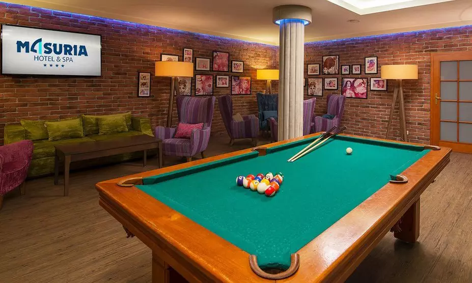 Mazury: wybrany pokój dla 2 osób lub rodziny z wyżywieniem i wellness