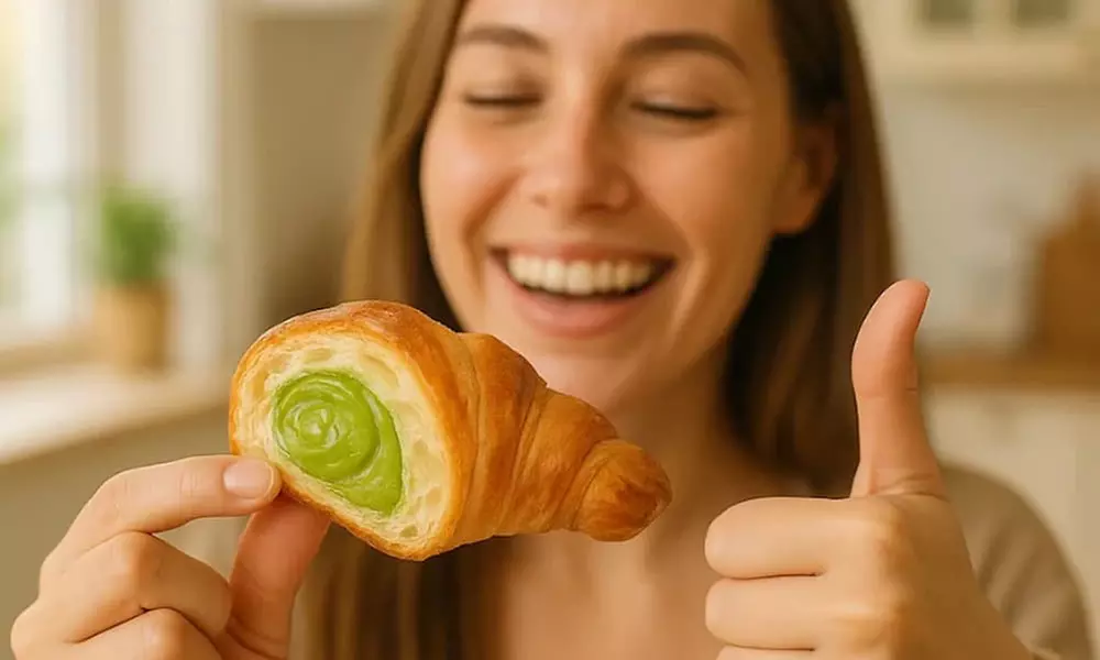 Luxe croissants Dubaï-stijl