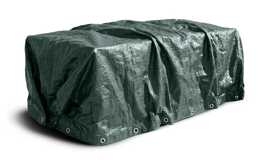 Image 9: Housse de protection pour barbecue, mobilier de jardin ou parasol