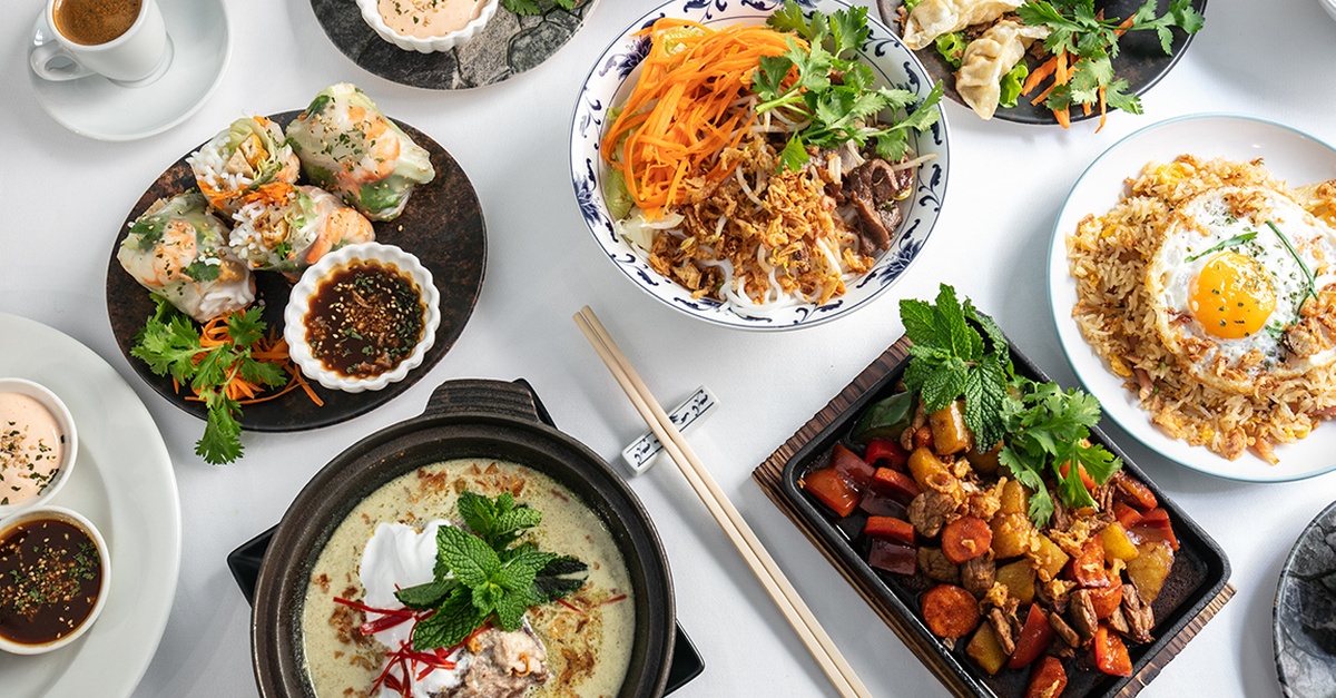 Menú de cocina vietnamita para 2 o 4 personas en Madrid