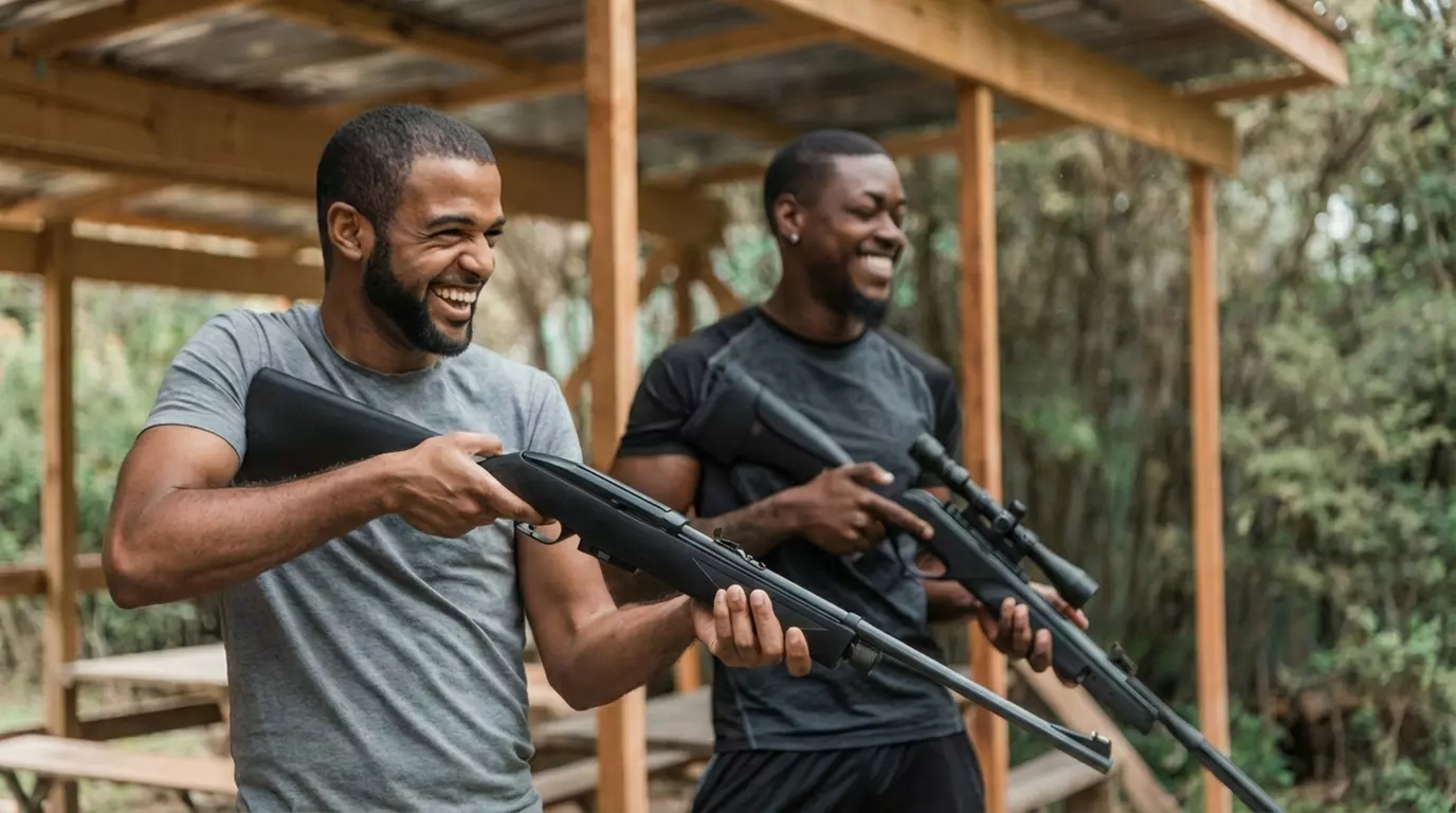 Zet je vizier op scherp: boogschieten of buksschietenmet z'n tweeën