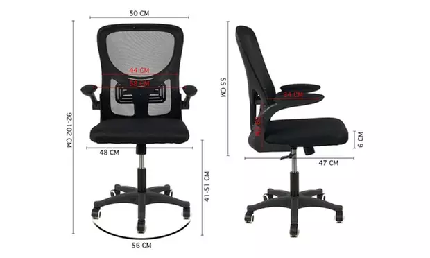 Chaise de bureau ergonomique « Greta » ou « Maddy »