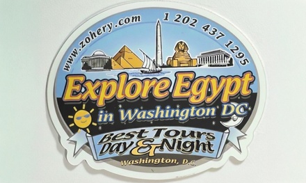 Grand Tour and Explore Egypt in Washington, DC - A Living Civilization Experience For 1 - Zohery Tours in Washington, DC