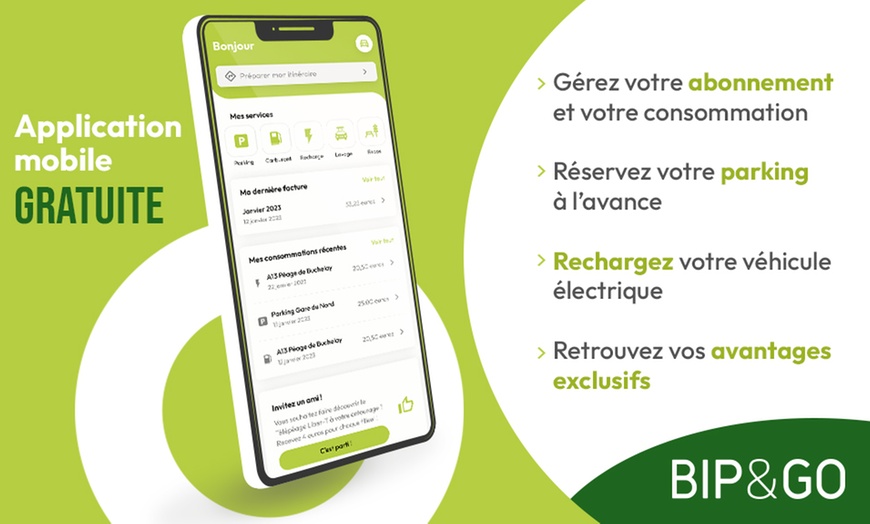 Image 4: Badge de télépéage Bip&Go